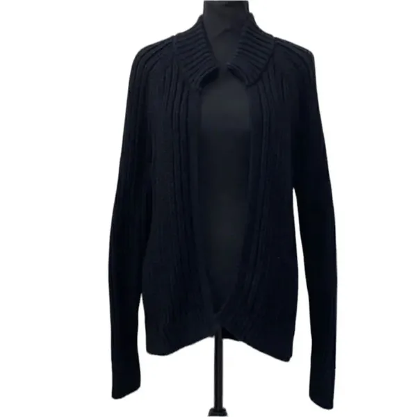 Gap Women's Black Knit Cardigan(Size Small) - Image 3
