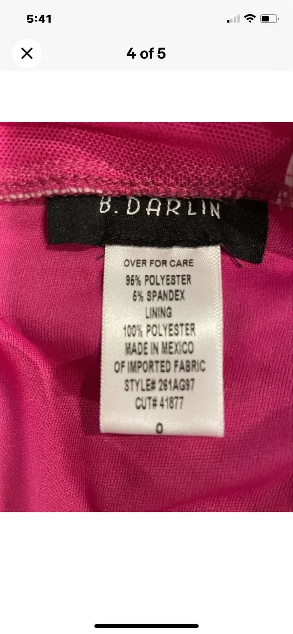 Dillard's pink hoco dress! - Image 4