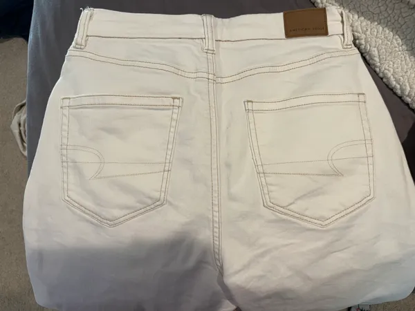 American Eagle Outfitters White Jeans - Image 7