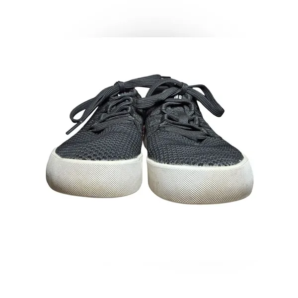 NOBULL Rec Knit Trainer Sneakers Black White unisex Mens 6.5 Womens 8 shoes - Image 6