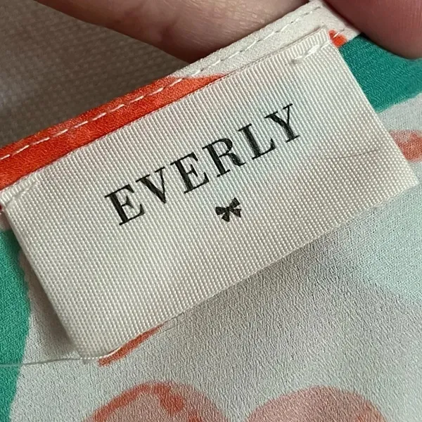 Everly • Green Orange Floral Tank Top - Image 5
