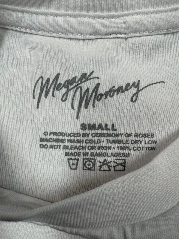 Megan Moroney Am I Ok? Tour 2025 Graphic T-Shirt Concert Tee Shirt Adult Small S - Image 5