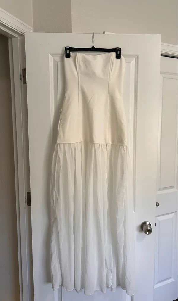 New Showpo Jocelyn Maxi Dress Strapless Fit & Flare Dress Size Small MSRP $149 - Image 7