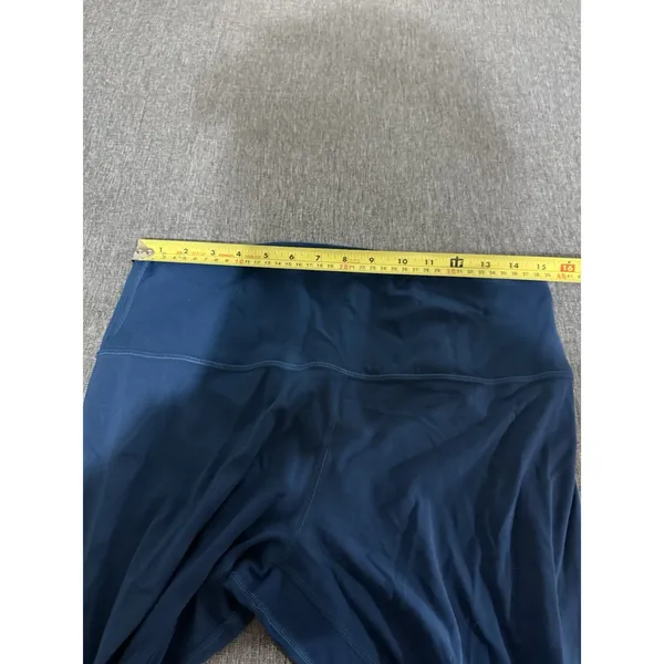 Lululemon Women's Blue Crop Align Leggings Sz 14 Yoga Gym - Image 8