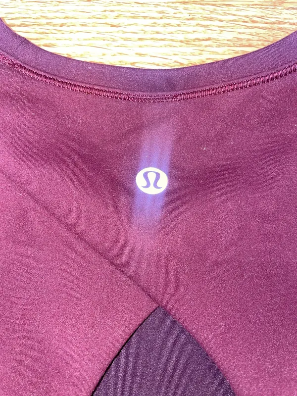 Lululemon purple long sleeve crop top - Image 4