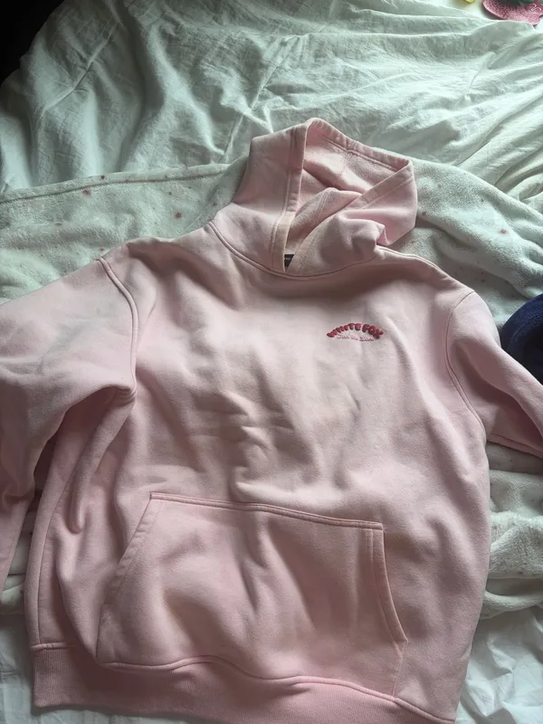 White Fox Hoodie Boutique Pink - Image 2