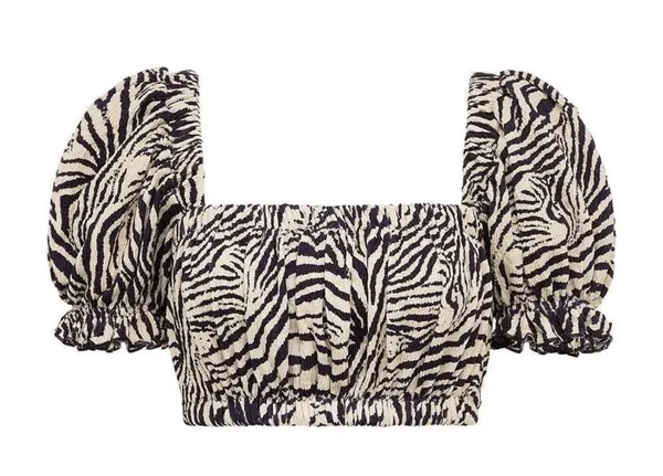 Montce Zebra Micro Scrunch Marcela Top - Image 5