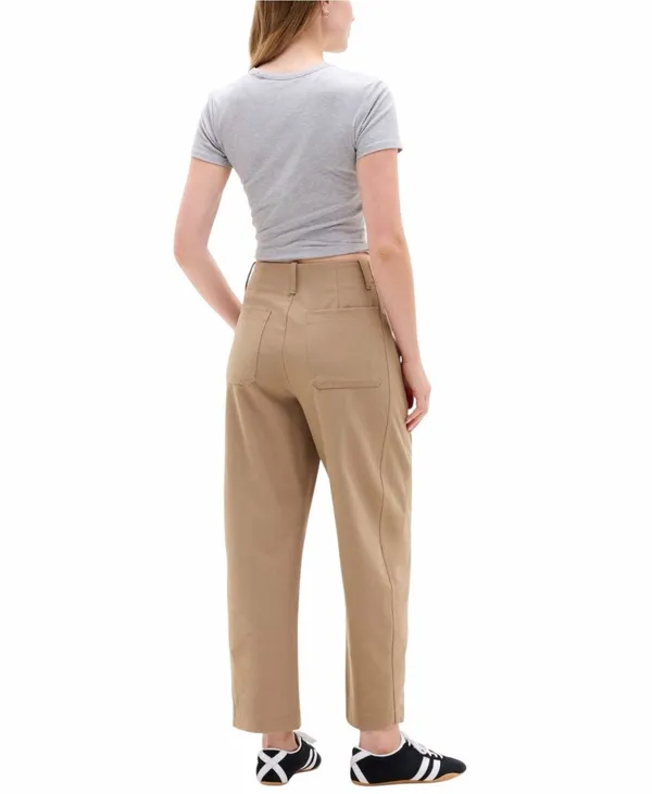 Athleta Womens Skyline High Rise Barrel Leg Pant Size 2 Utility Commute Travel - Image 4
