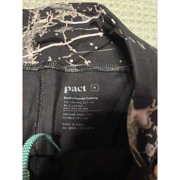 Pact Leggings Size Medium Organic Cotton - Image 3