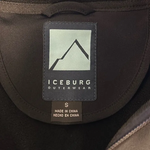 Iceburg Women’s Wind/Water‎ Resistant Vest Size Small Black EUC Lined Pockets - Image 6