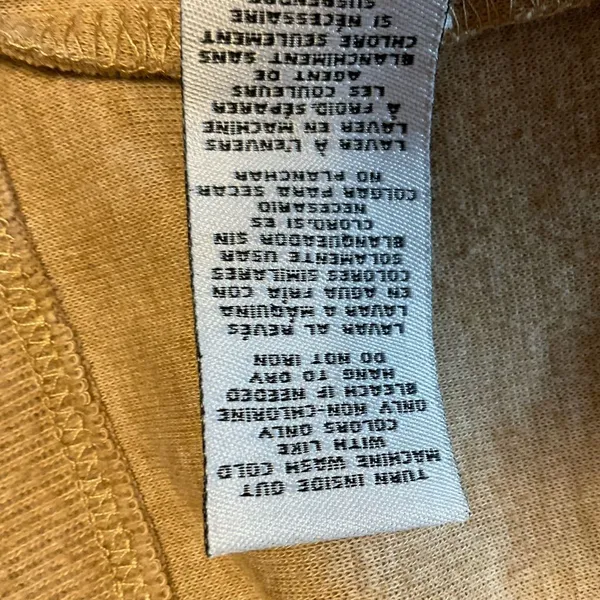 Women's Tan Cardigan Sweater Size L - Image 8