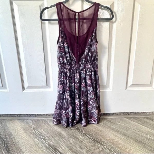 Kimichi blue UO floral rose purple sweetheart dress - Image 10