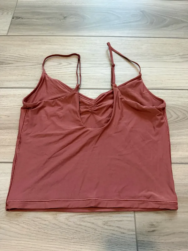 Smoothez by Aerie Ruched Cami - Terracotta - Image 4