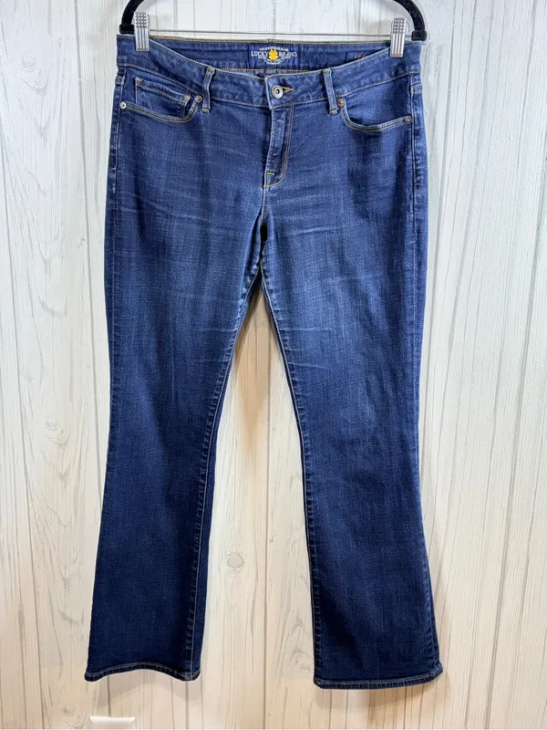 LUCKY‎ BRAND Mid-Rise Lolita Bootcut Jeans, Size 10 - Image 4