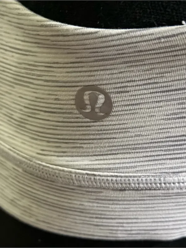 Lululemon Free To Be Wild Sports Bra Size 8 Wee Are From Space Gray Strappy - Image 3