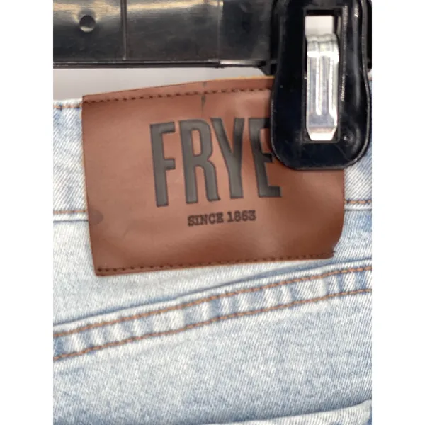 Frye Womens High Rise Straight Leg Light Wash Denim Jeans Size 10/30 - Image 3