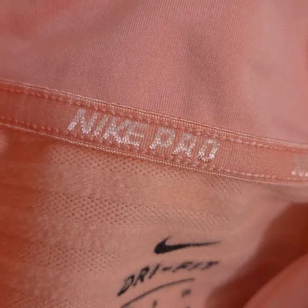 Nike Dry-Fit‎ 1/2 zip Coral Athletic pullover Size S - Image 9