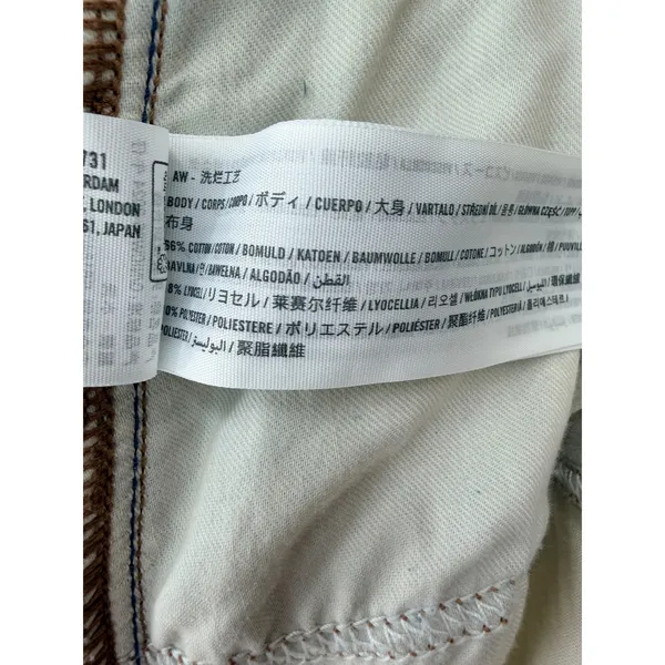 Hollister Baggy Jeans Stretch Distressed Light Wash Denim Men's 36 X 32 New - Image 8