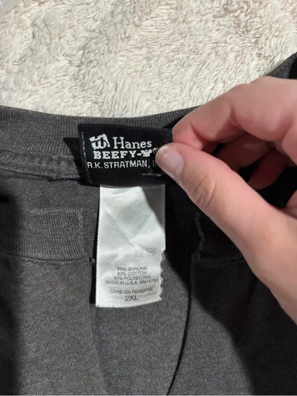 Harley Davidson grey graphic tee cropped xxlarge - Image 4