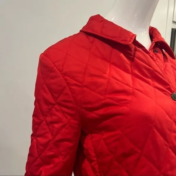 Steve & Barry’s Quilted Jacket in Red - Image 3