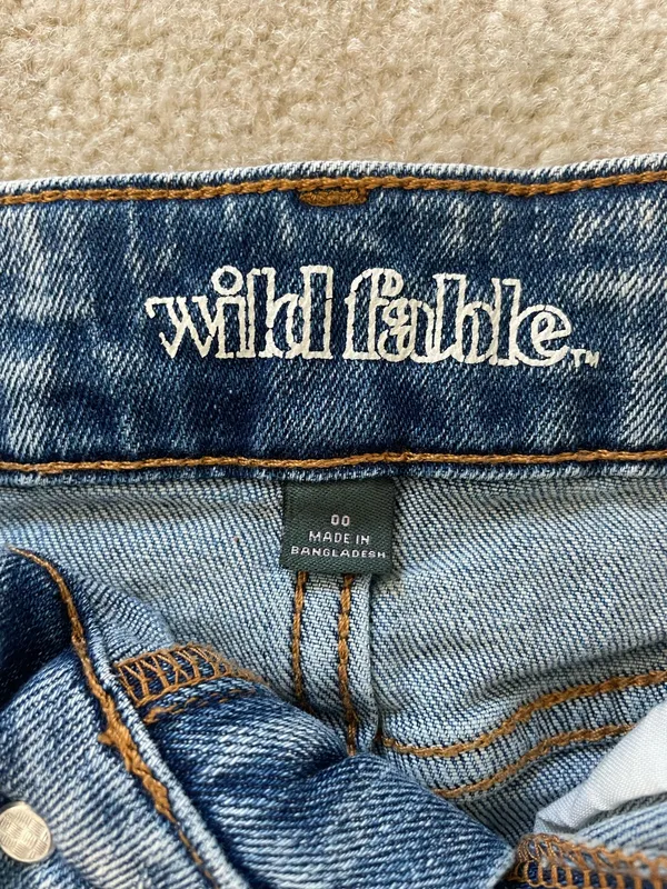 Wild Fable Jean Skirt Mini Denim - Image 2
