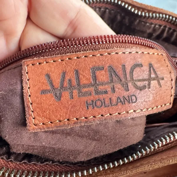 Vilenca Hollan Woven Leather Crossbody Bag - Image 9