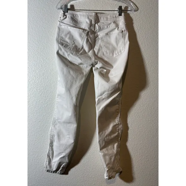 Calvin Klein Jeans Women's Size 6 White Ankle Skinny Denim - Image 2