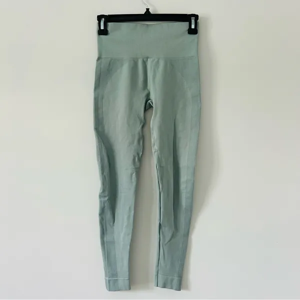 SET Active X Revolve Sculptflex Seamless High Rise 7/8 Leggings Matcha Green S - Image 2