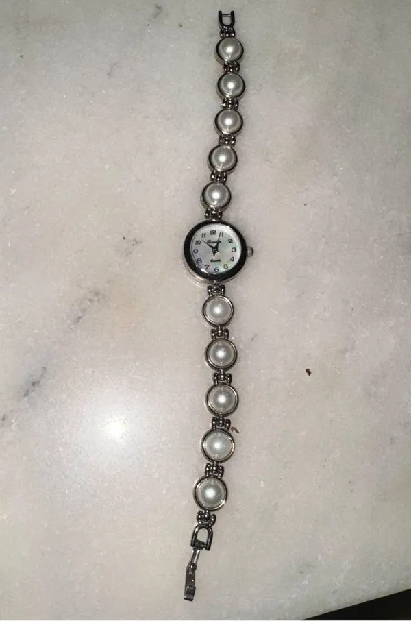 Vintage ronica quartz watch Silver - Image 2