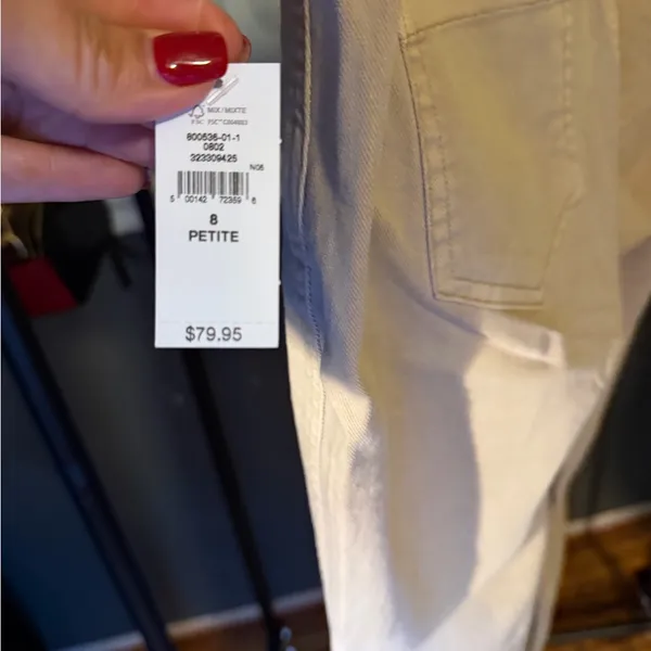 GAP Women's Straight Leg Jeans in Tan - Image 2