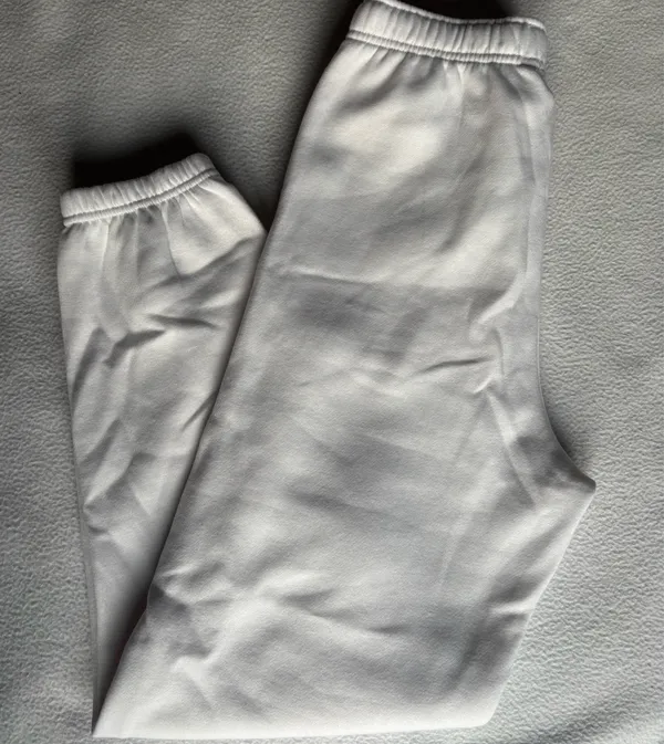Garage White Jogger Sweatpants - Image 2
