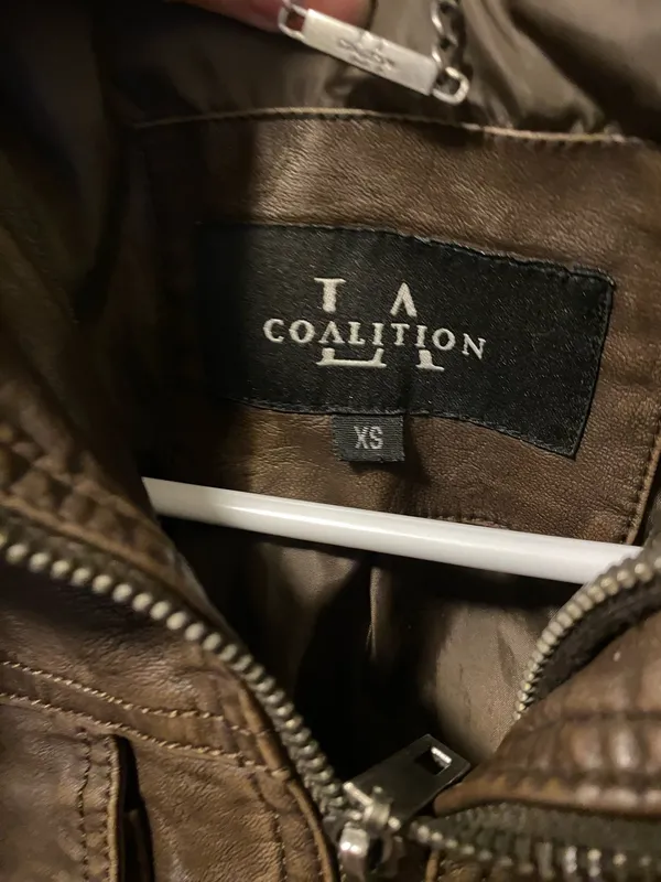 la coalition Leather Jacket - Image 3