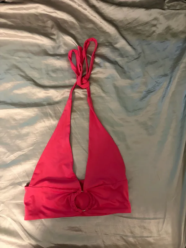 Hot Pink Top Shein Crop - Image 3