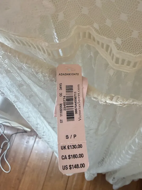 NWT Victoria’s Secret Sheer Lace Maxi Slip - Image 5