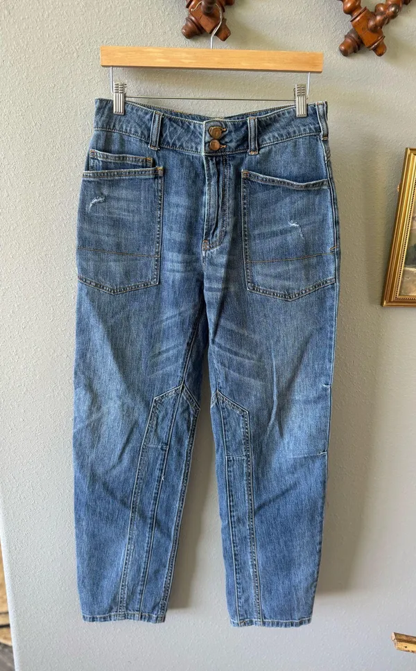 Anthropologie The Wanderer Cuffed Relaxed-Leg Jeans by Pilcro - Image 2
