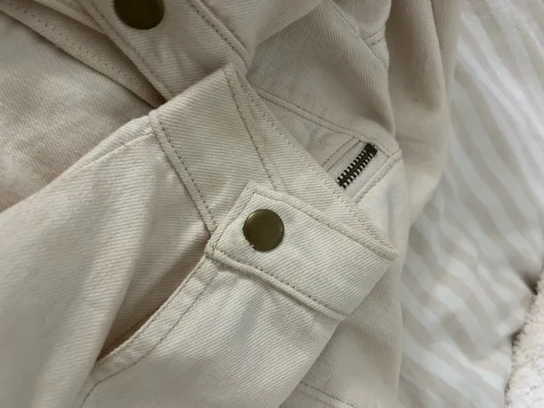 Anthropologie Cream Jacket - Image 6
