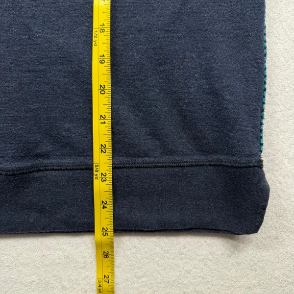 Lululemon Reversible Crewneck Sweatshirt Women’s Large Blue Striped Pullover - Image 7