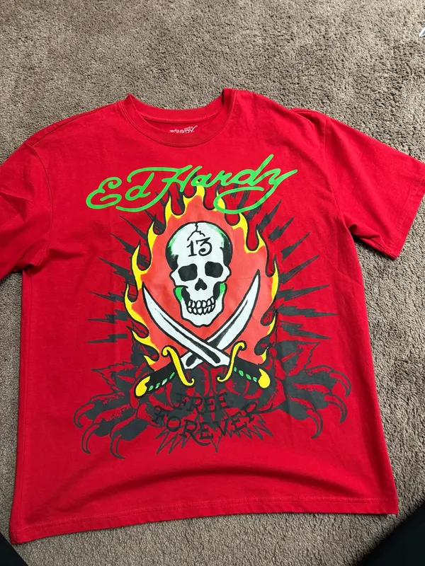 Ed Hardy graphic tee - Image 2