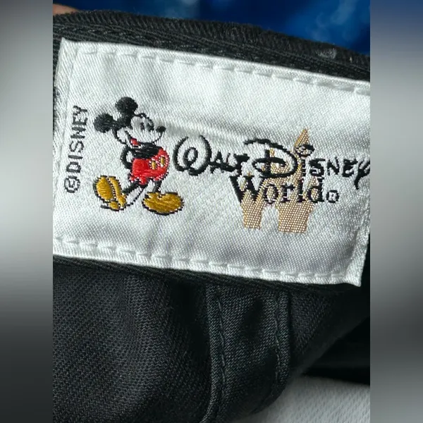 Walt Disney World Hat Adjustable SnapBack Black Raised Embroidery Mickey Mouse - Image 6