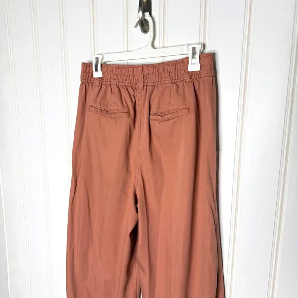 Madewell Neale Straight-Leg Pant Drapeweave Dried Rose High Rise Sz 6 859 - Image 13