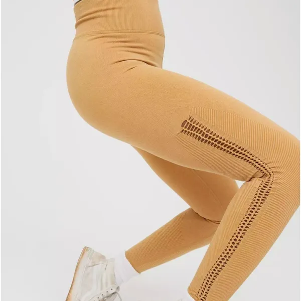Aerie Offline‎ Seamless Macrame High Waisted Leggings Large - Image 2