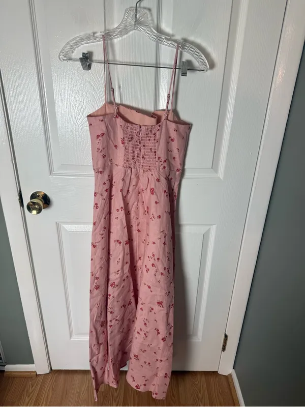 Reformation Monette Linen Dress in Noelia - Image 4