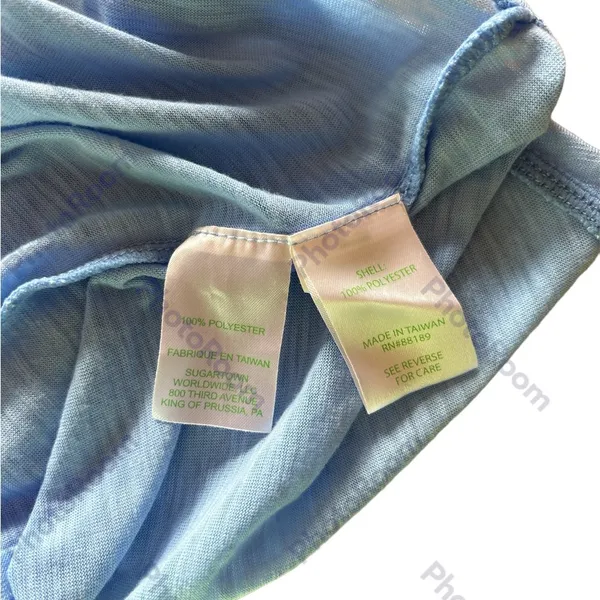Lilly Pulitzer Luxletic Top Bryana Tee Size XS Summer Blue Lightweight T-Shirt - Image 6