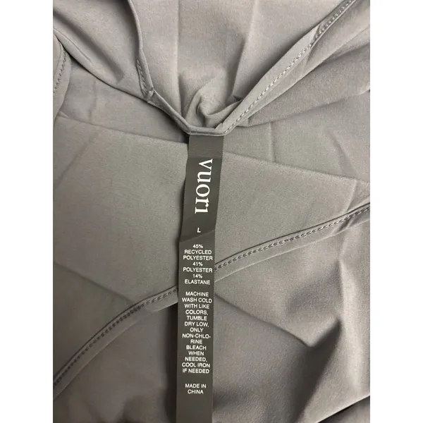 Vuori Villa V-Neck Cami Top Women's Size Size L Mallorca Gray New w/tag - Image 3