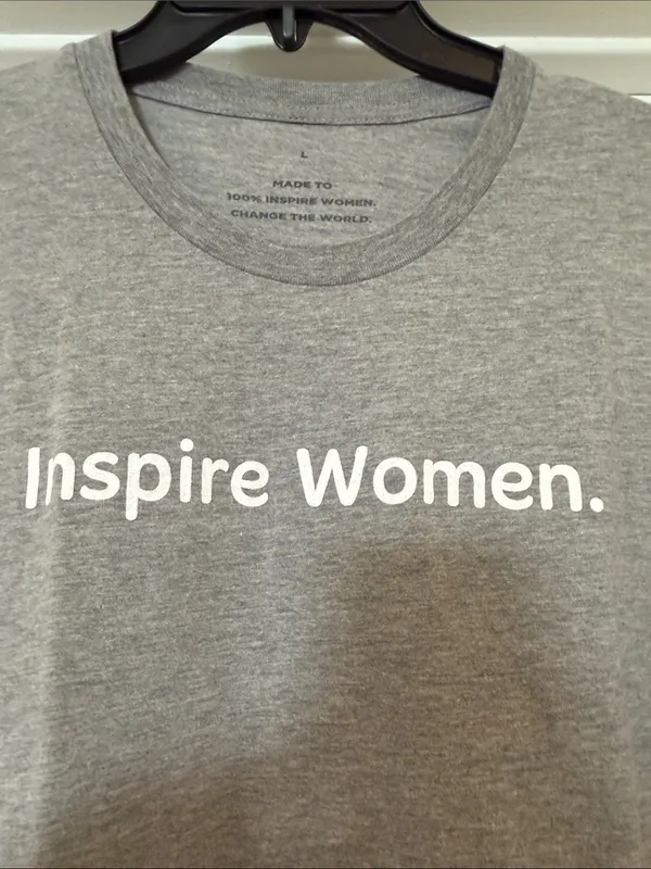 Ann Taylor Inspire Women. Gray Graphic Tee - Image 3