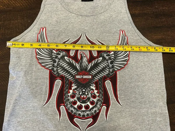 2004 Harley Davidson Men’s Tank Top-Milwaukee-Size Medium - Image 7