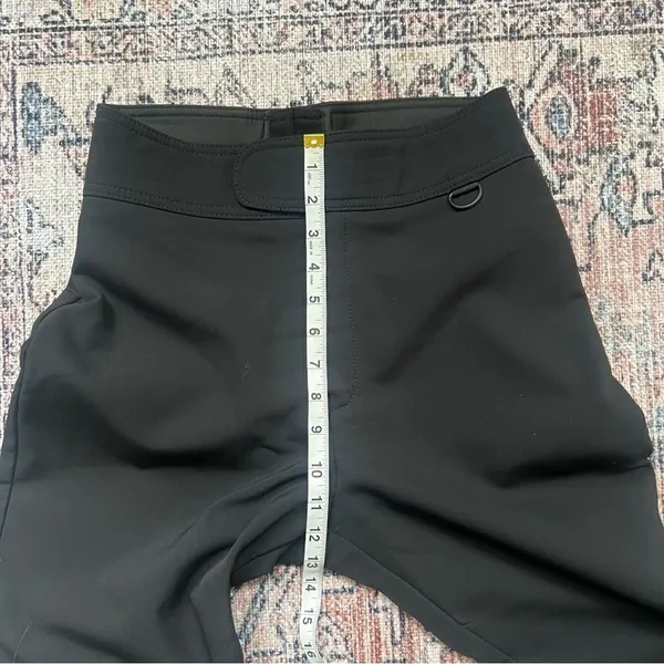 Vintage Schoeller of Switzerland Black Straight Slim Leg Stirrup Ski Snow Pants - Image 7