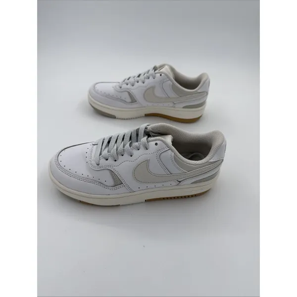 Nike Gamma Force DX9176-103 Sneakers Women's White Bone Leather Shoes Size 6 - Image 4