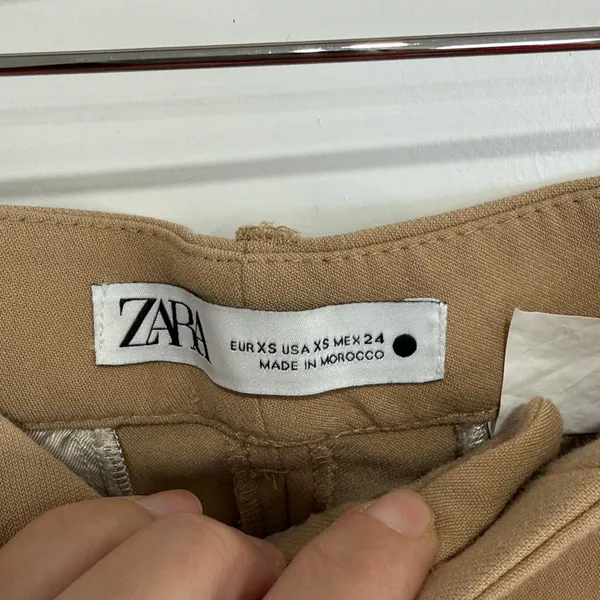 Zara Women’s‎ Khaki Chinos - Image 2