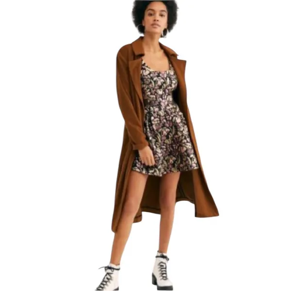 Free People Deluxe Sparkle Mini Dress Black Size XS - Image 10